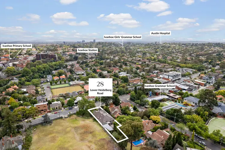 Main view of Homely house listing, 28 Lower Heidelberg Road, Ivanhoe VIC 3079