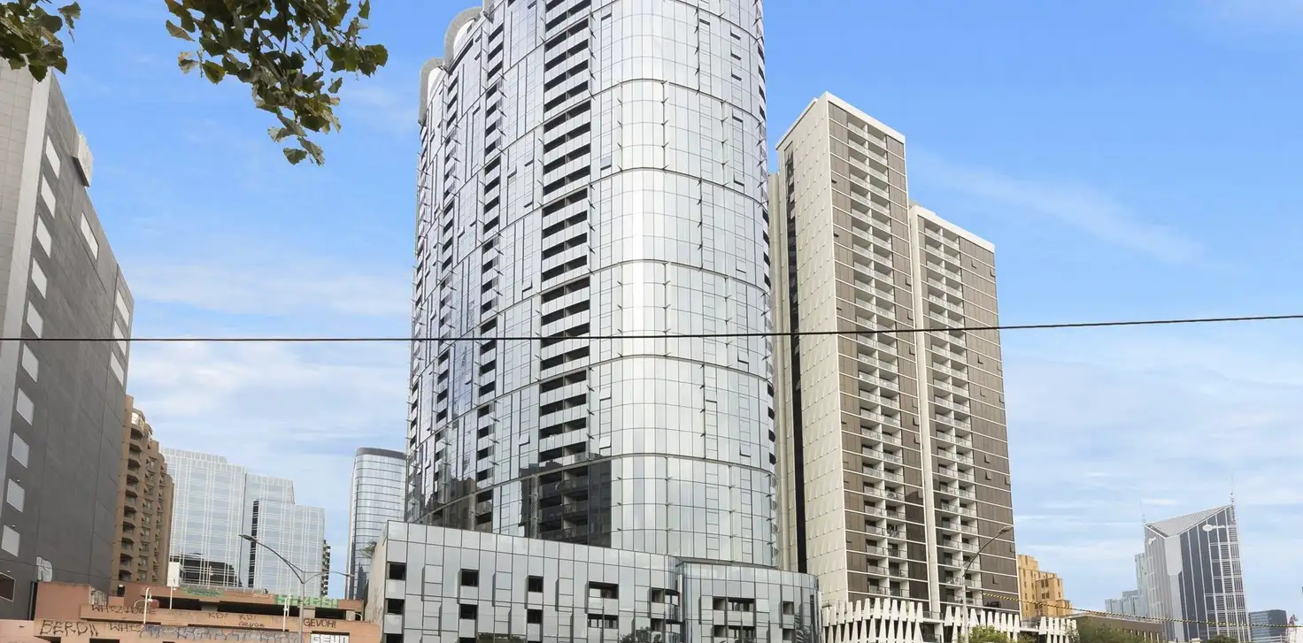 Main view of Homely apartment listing, 2308/23 Mackenzie Street, Melbourne VIC 3000
