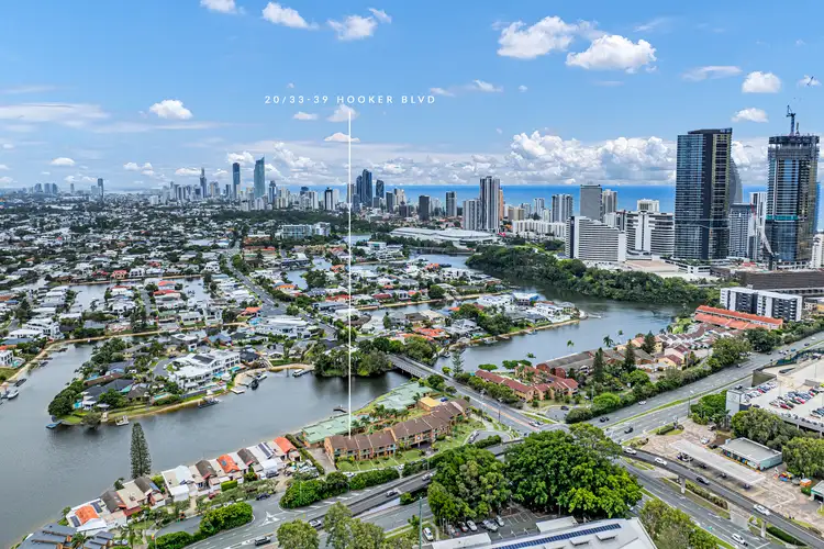 Main view of Homely townhouse listing, 20/33-39 Hooker Boulevard, Broadbeach Waters QLD 4218
