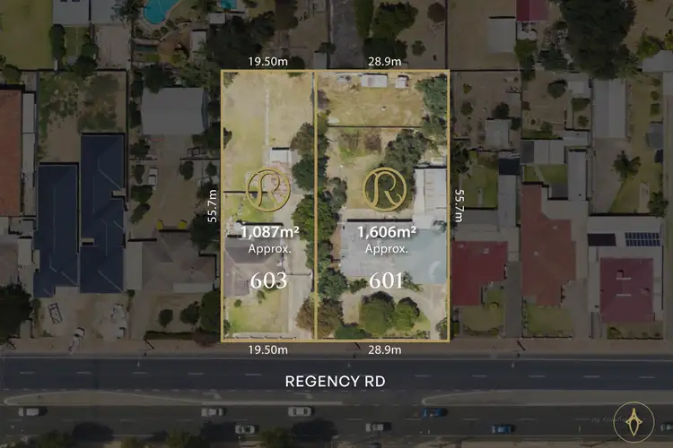 Main view of Homely house listing, 601 & 603 Regency Road, Broadview SA 5083