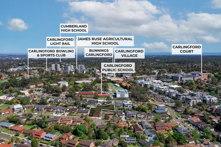 Third view of Homely house listing, Lot 1/11 Talinga St Street, Carlingford NSW 2118