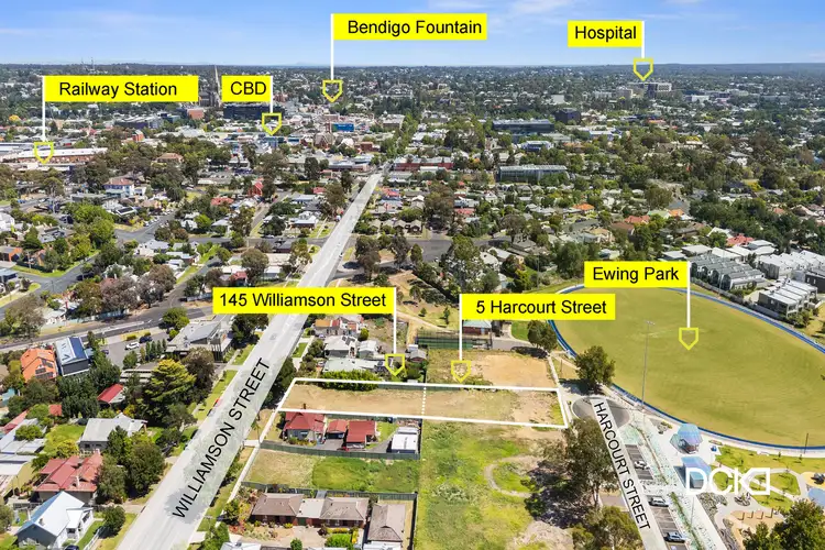 145 Williamson Street & 5 Harcourt Street, Bendigo VIC 3550