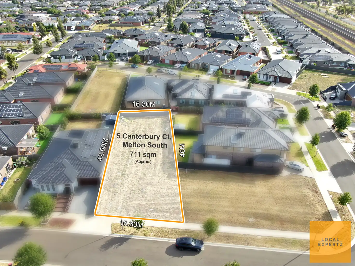 Main view of Homely land listing, 5 Canterbury Circuit, Melton South VIC 3338