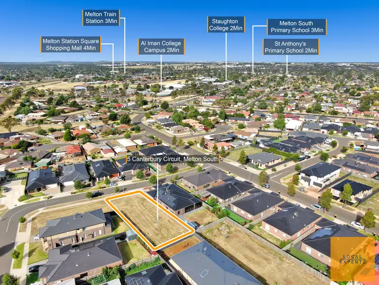 Third view of Homely land listing, 5 Canterbury Circuit, Melton South VIC 3338