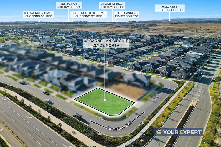 Third view of Homely land listing, 32 Carnelian Circuit, Clyde North VIC 3978