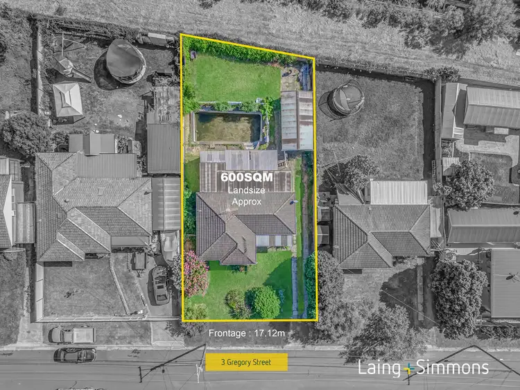 Main view of Homely house listing, 3 Gregory Street, Greystanes NSW 2145