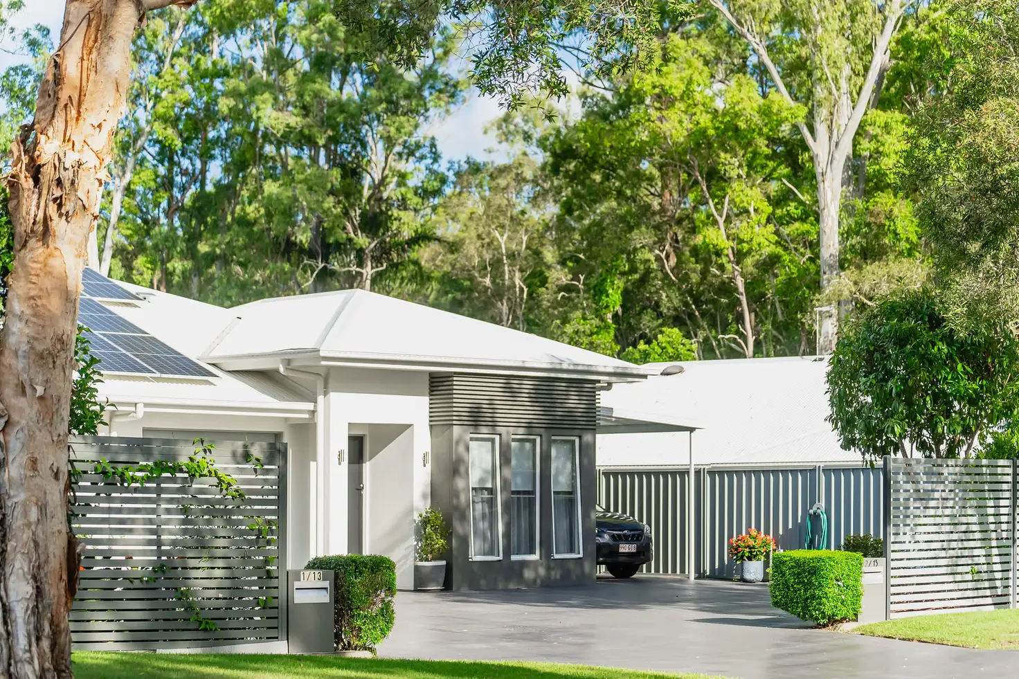 Main view of Homely semi-detached listing, 2/13 Tytherleigh Avenue, Landsborough QLD 4550