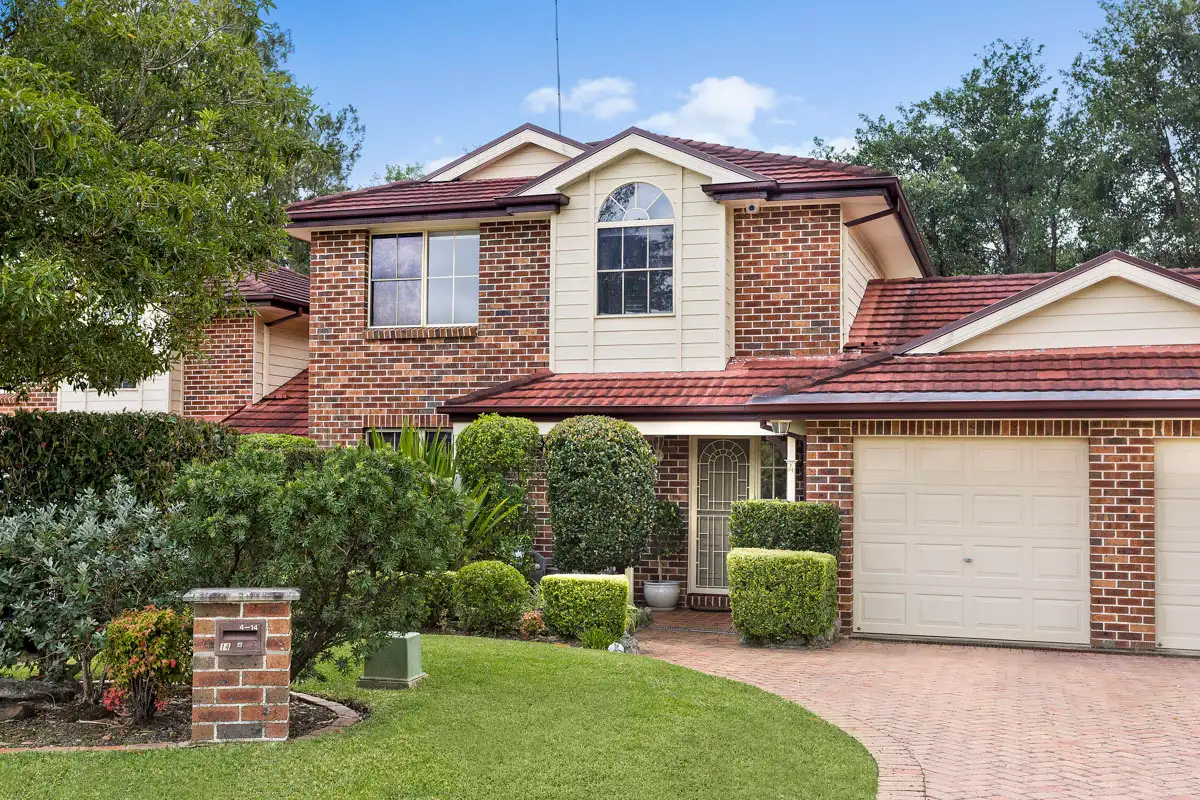Main view of Homely townhouse listing, 4/14 Hilloak Way, Menai NSW 2234