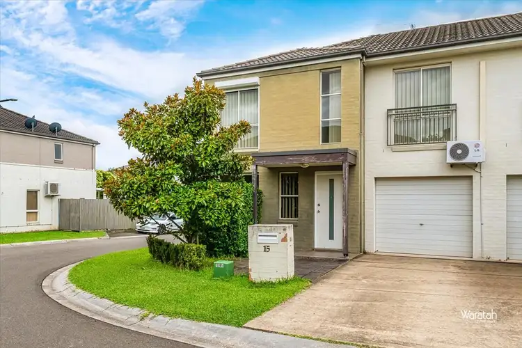 Main view of Homely semi-detached listing, 15 Bandicoot Drive, Woodcroft NSW 2767