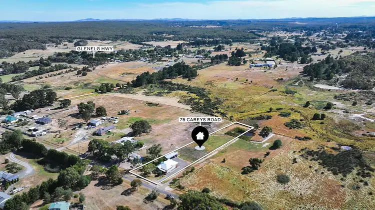 Second view of Homely house listing, 75 Careys Road, Scarsdale VIC 3351