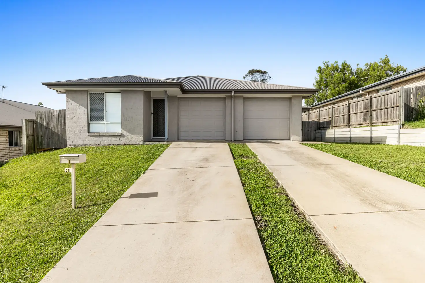 Main view of Homely semi-detached listing, 21 Cardamon Crescent, Glenvale QLD 4350