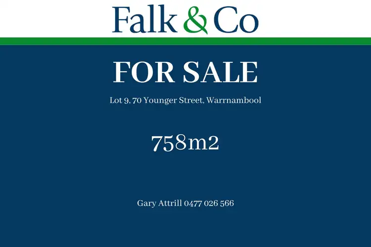 Main view of Homely land listing, LOT 9, 70 Younger Street, Warrnambool VIC 3280