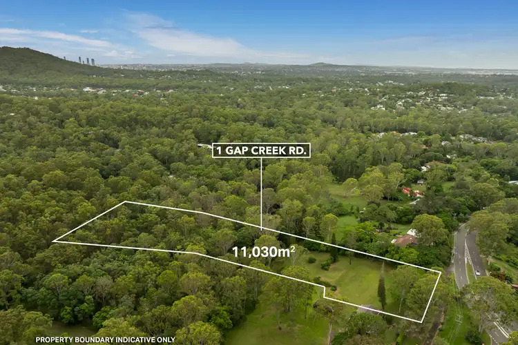Second view of Homely land listing, 1 Gap Creek Road, Kenmore Hills QLD 4069