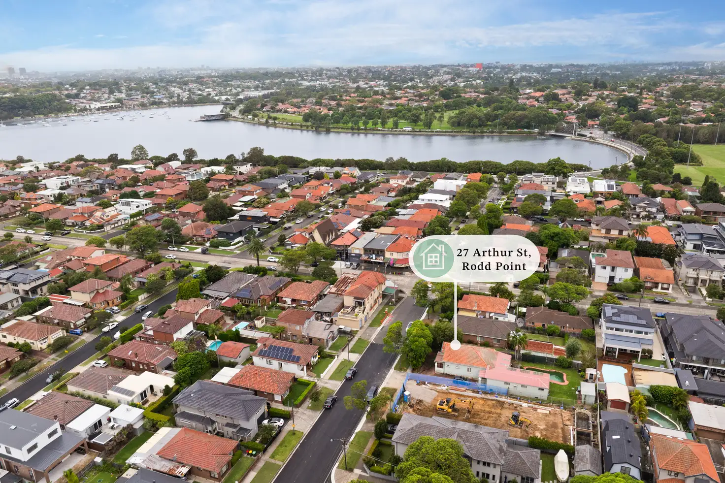 Main view of Homely house listing, 27 Arthur Street, Rodd Point NSW 2046
