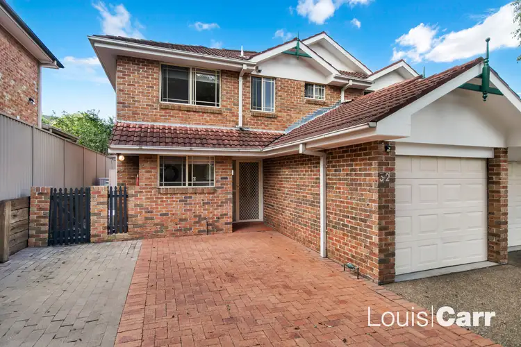 Main view of Homely semi-detached listing, 52 Neale Avenue, Cherrybrook NSW 2126