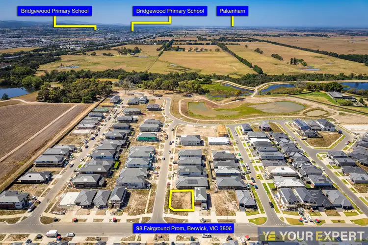 Fifth view of Homely land listing, 98 Fairground Promenade, Berwick VIC 3806
