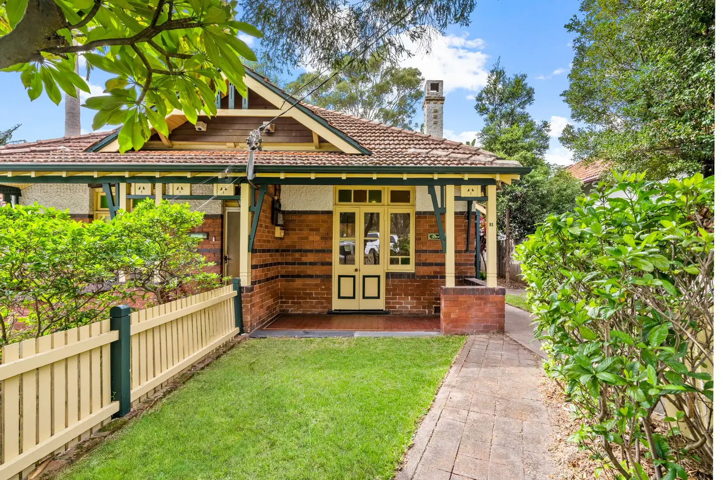 Main view of Homely semi-detached listing, 51 Ormond Street, Ashfield NSW 2131