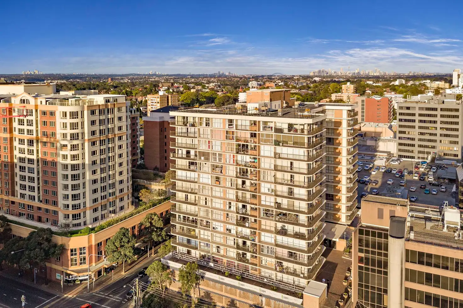 Main view of Homely unit listing, 15E/30-34 Churchill Avenue, Strathfield NSW 2135