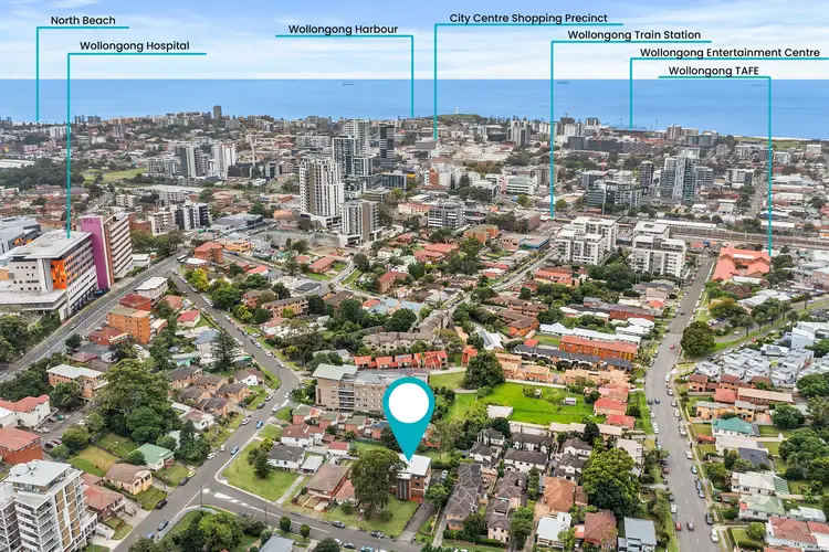 Second view of Homely unit listing, 2/5 Allan Street, Wollongong NSW 2500