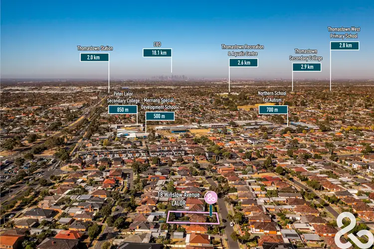 Second view of Homely house listing, 18 Winslow Avenue, Lalor VIC 3075