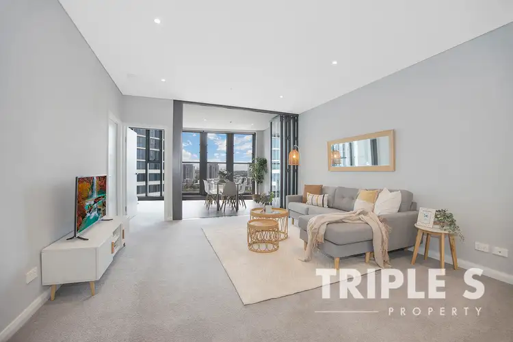 Second view of Homely apartment listing, 2405/2 Waterways Street, Wentworth Point NSW 2127