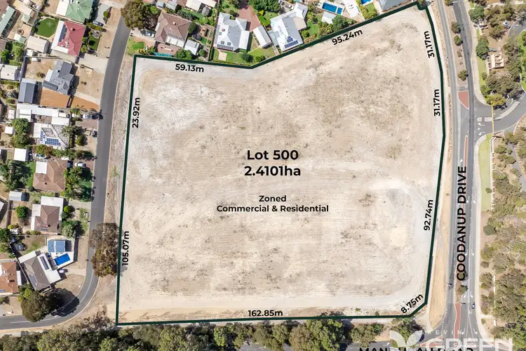 Main view of Homely land listing, 58 Coodanup Drive, Coodanup WA 6210