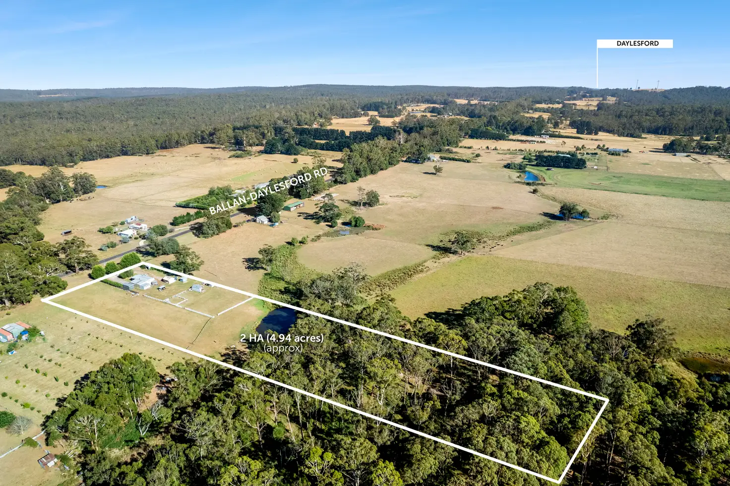 Main view of Homely house listing, 1572 Ballan-Daylesford Road, Korweinguboora VIC 3461