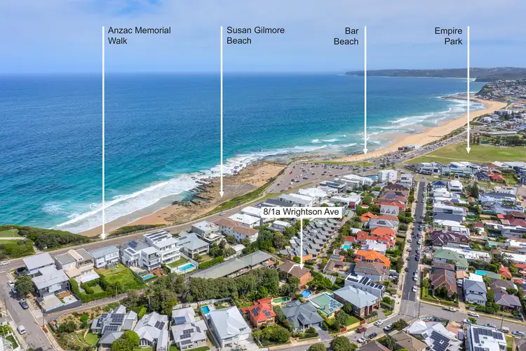 Second view of Homely townhouse listing, 8/1A Wrightson Avenue, Bar Beach NSW 2300