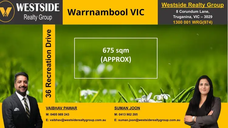 Main view of Homely land listing, 36 Recreation Drive, Warrnambool VIC 3280