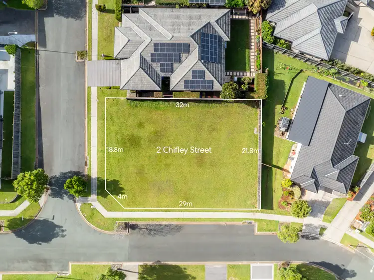 Main view of Homely land listing, 2 Chifley Street, Thrumster NSW 2444