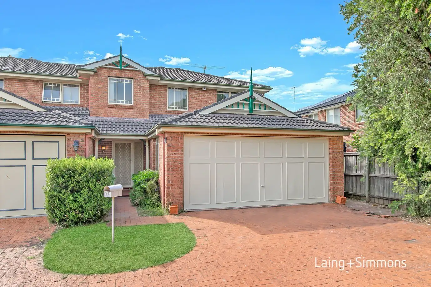Main view of Homely semi-detached listing, 23 Teraweyna Close, Woodcroft NSW 2767