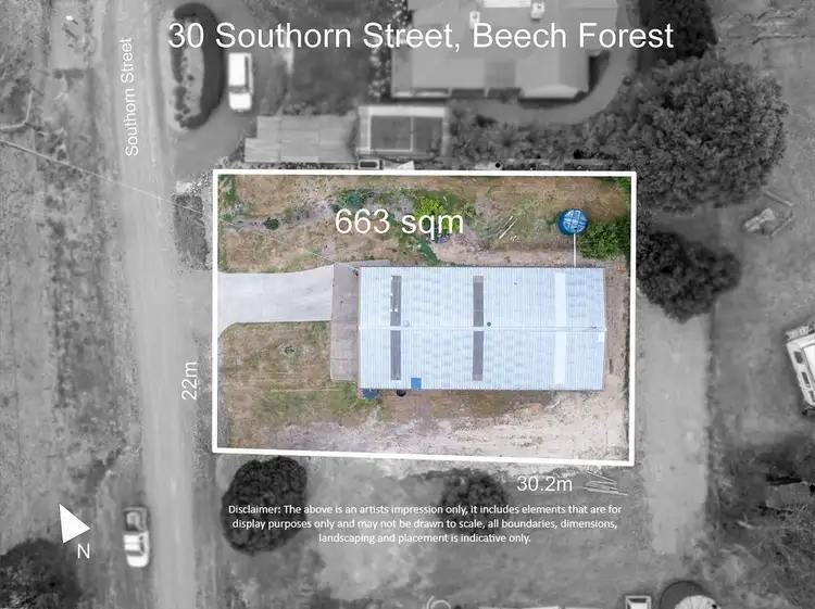 Second view of Homely land listing, 30 Southorn Street, Beech Forest VIC 3237