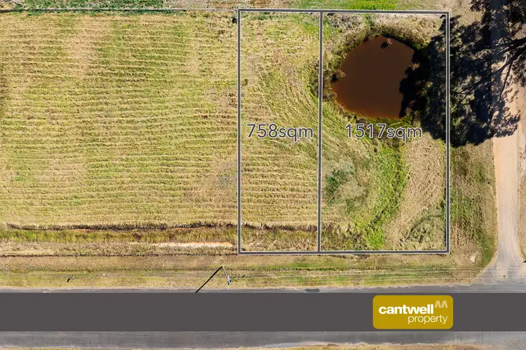 Main view of Homely land listing, LOT 1 & 3, 9 Perry Road, Redbank VIC 3477