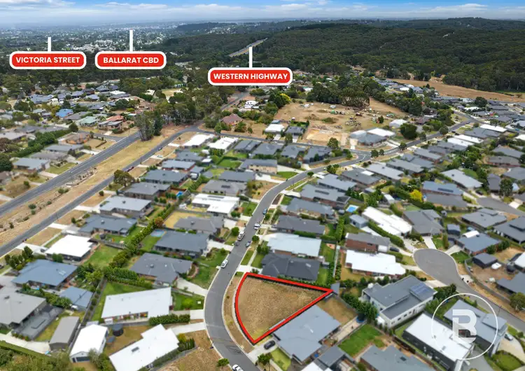 Second view of Homely land listing, 34 Apple Orchard Drive, Brown Hill VIC 3350