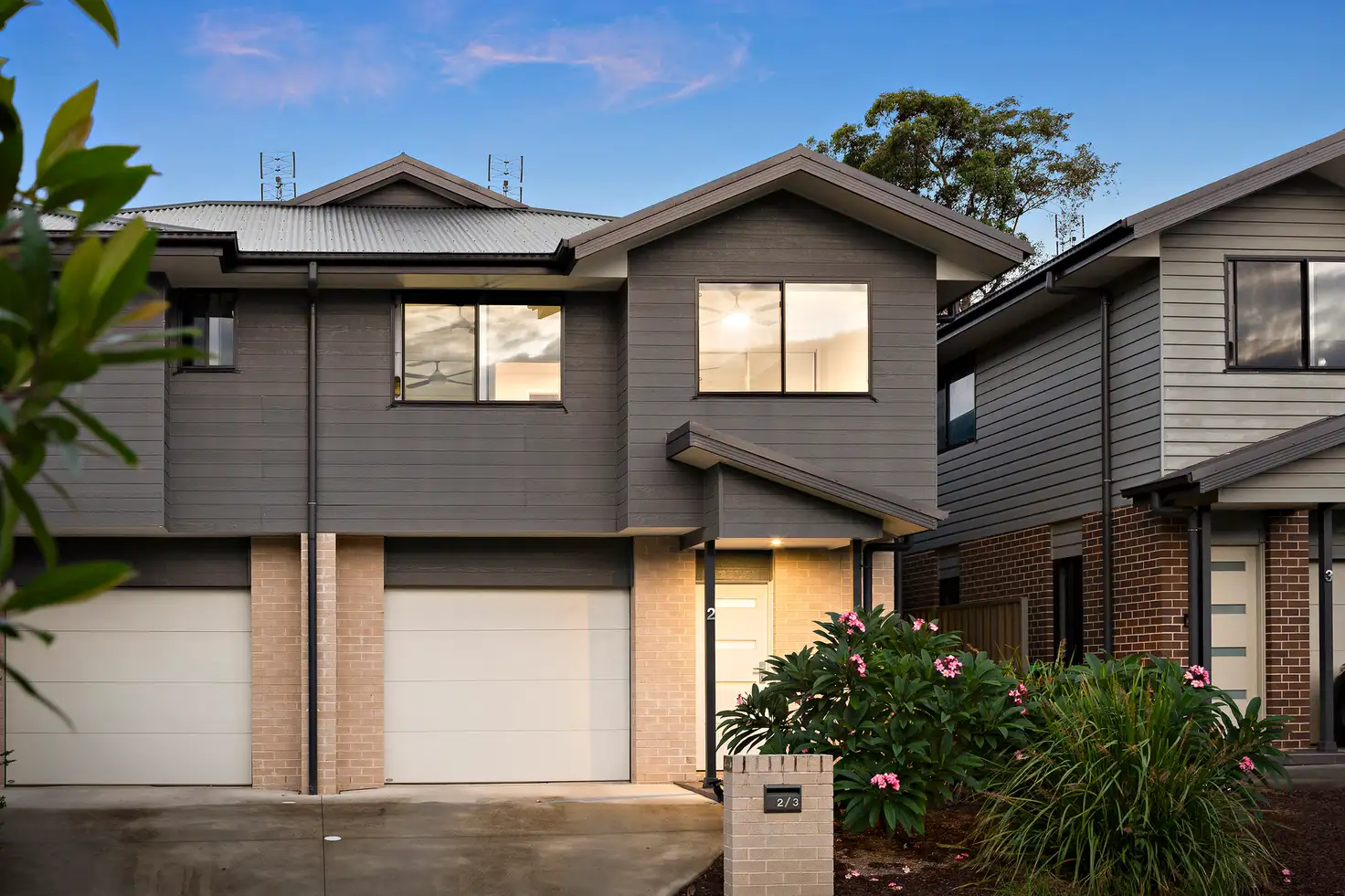 Main view of Homely unit listing, 2/3 Jarrah Close, Fletcher NSW 2287