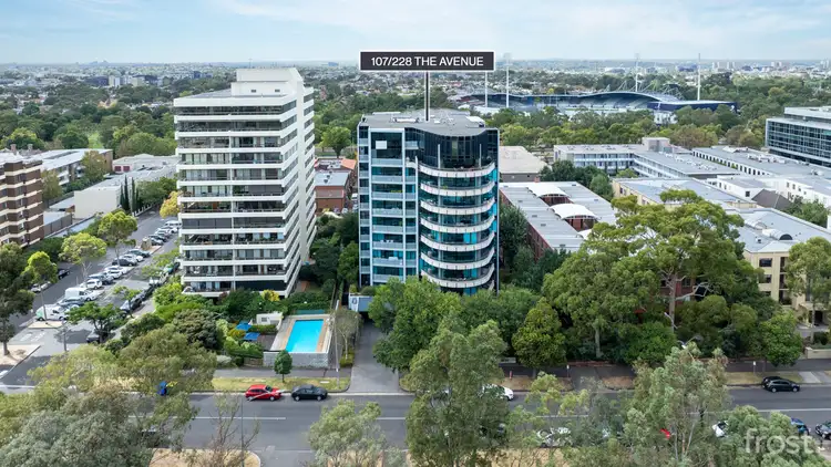 Second view of Homely apartment listing, 107/228 The Avenue, Parkville VIC 3052