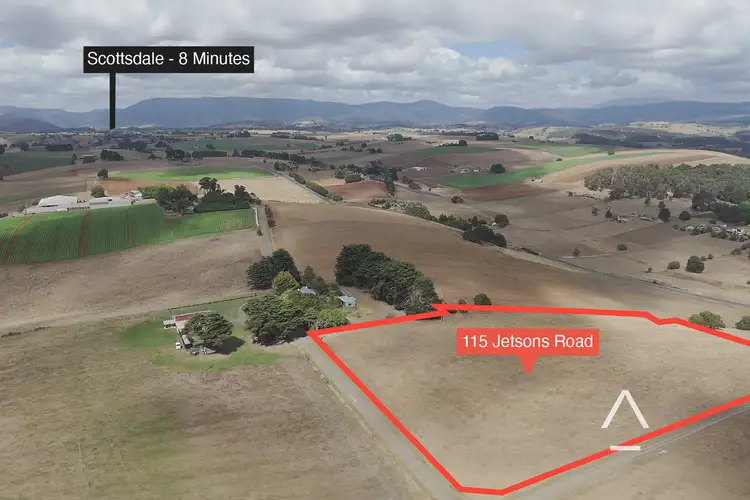 Second view of Homely rural property listing, 115 Jetsons Road, Scottsdale TAS 7260