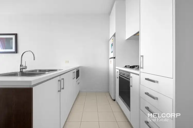 Second view of Homely apartment listing, 2803/483 Swanston Street, Melbourne VIC 3000