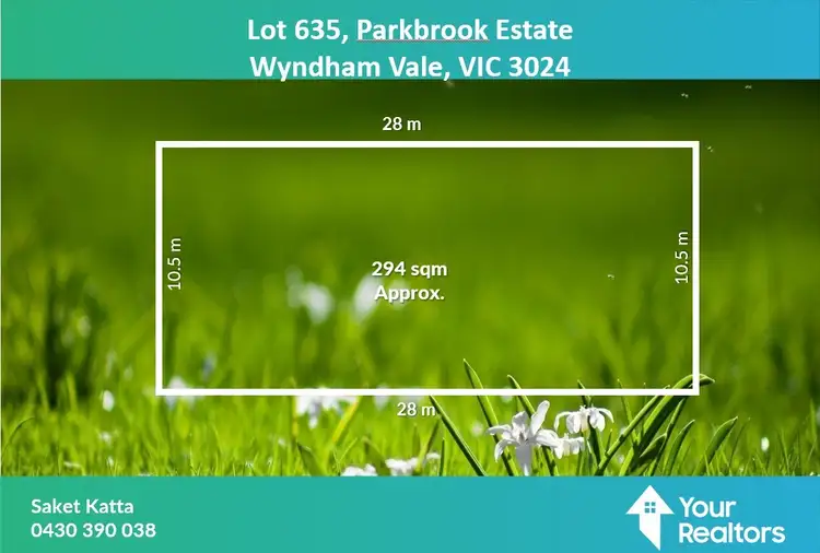 LOT 635 Parkbrook  Estate, Wyndham Vale VIC 3024
