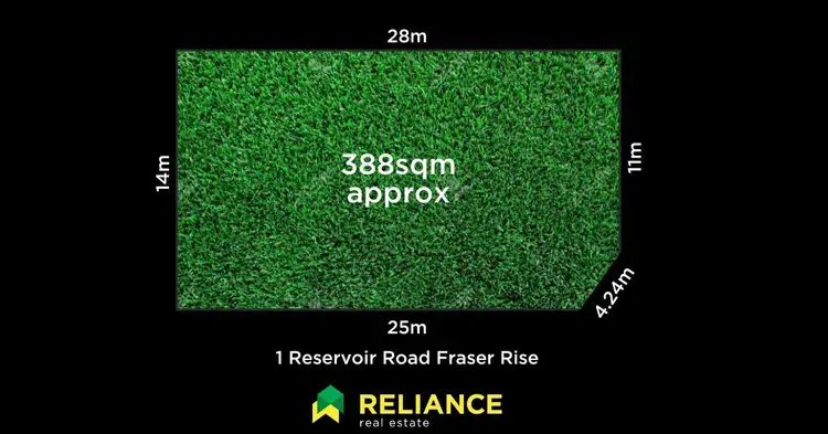 Main view of Homely land listing, 1 Reservoir Road, Fraser Rise VIC 3336