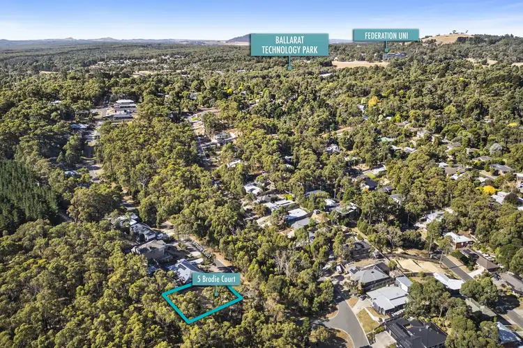 Third view of Homely land listing, 5 Brodie Court, Mount Helen VIC 3350