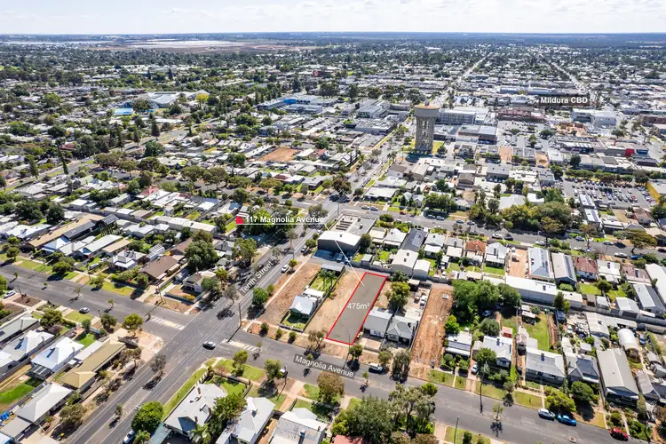 Main view of Homely land listing, 117 Magnolia Avenue, Mildura VIC 3500