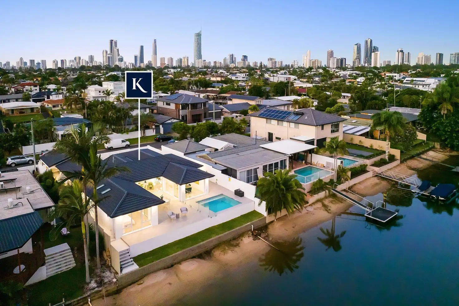 Main view of Homely house listing, 10 Ensenada Court, Broadbeach Waters QLD 4218