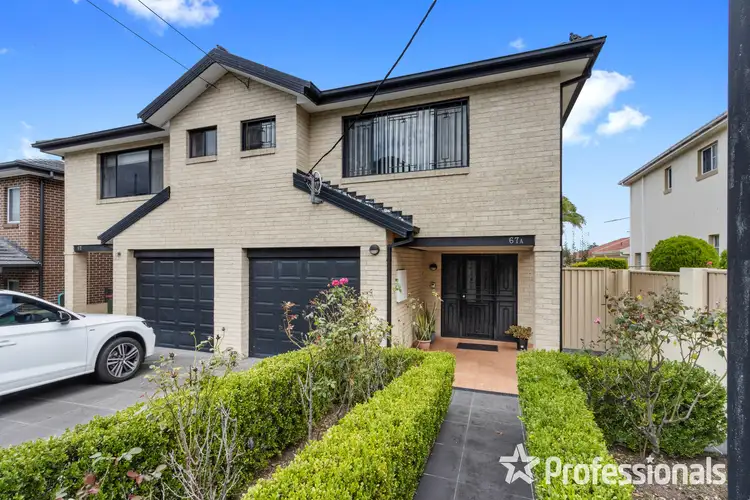 Main view of Homely semi-detached listing, 67A Melvin Street, Beverly Hills NSW 2209