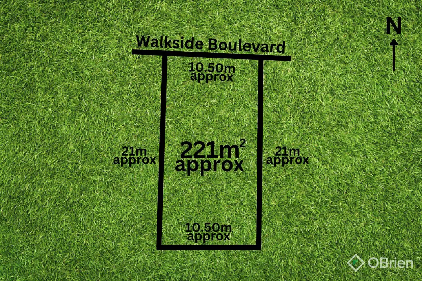 Main view of Homely land listing, 63 Walkside Boulevard, Fraser Rise VIC 3336