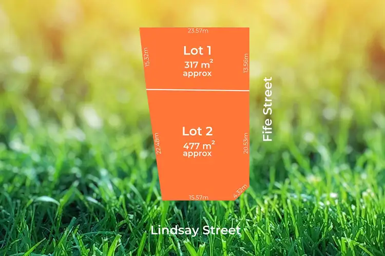 Main view of Homely land listing, LOT 1 & 2, 20 Lindsay Street, Vale Park SA 5081