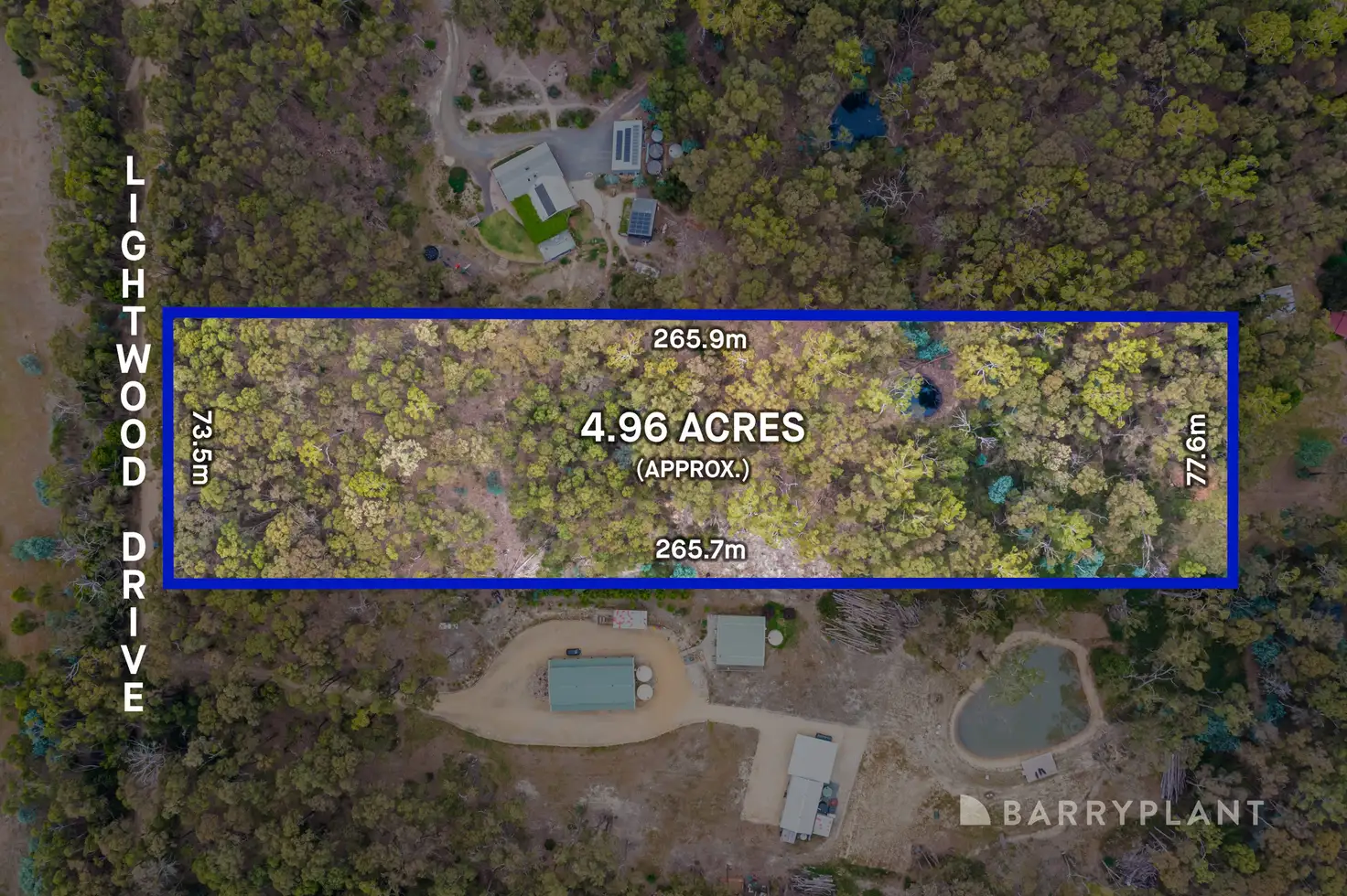 Main view of Homely land listing, 120 Lightwood Drive, Wheatsheaf VIC 3461