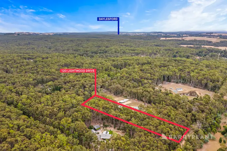Second view of Homely land listing, 120 Lightwood Drive, Wheatsheaf VIC 3461