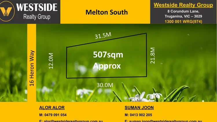 16 Heron Way, Melton South VIC 3338