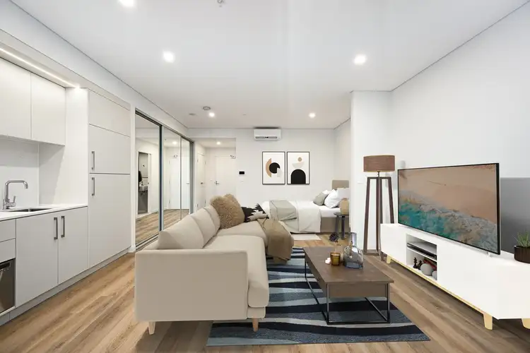 Second view of Homely studio listing, 612/2B Lord Sheffield Circuit, Penrith NSW 2750